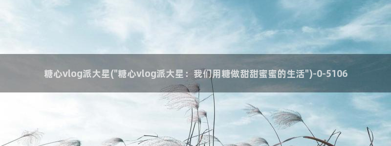 糖心vlog网站免费