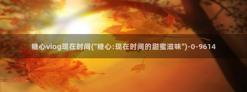 糖心vlog免费观