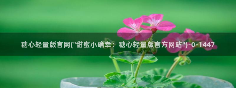 糖心vlog是什么软件